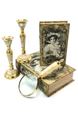 Trukado Miscellaneous - Vintage storage box Book Lady - set of 2