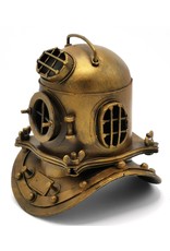 Trukado Miscellaneous - Miniature Diver helmet Vintage-look metal 20cm