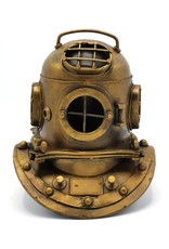 Trukado Miscellaneous - Miniature Diver helmet Vintage-look metal 20cm