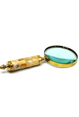 Trukado Miscellaneous - Vintage magnifying glass with mother of pearl handle (brass)