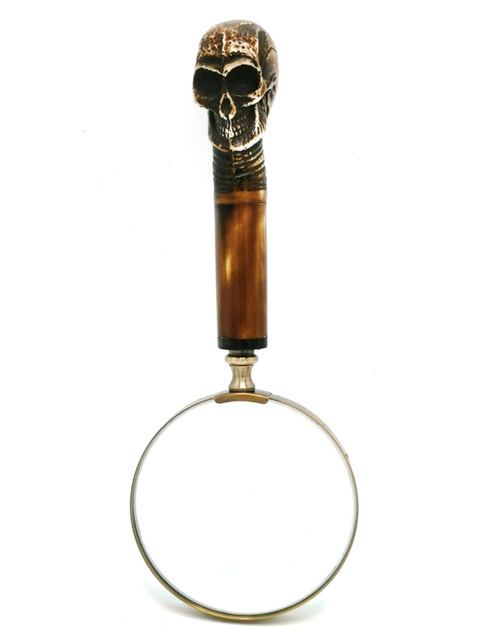 Trukado Gothic and Steampunk accessories - Gothic Magnifying Glass with Skull Handle