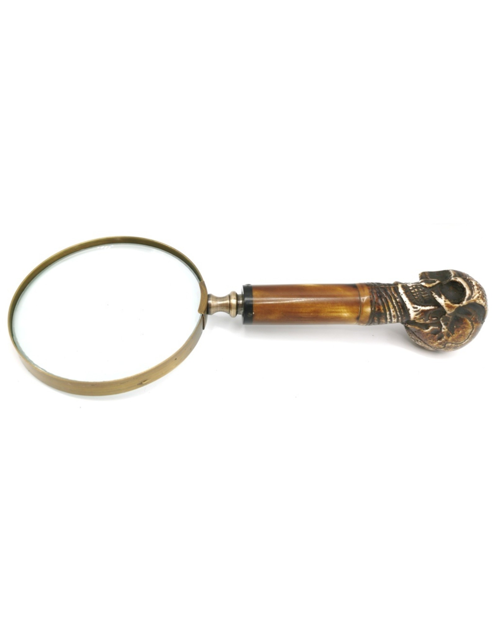 Trukado Gothic and Steampunk accessories - Gothic Magnifying Glass with Skull Handle