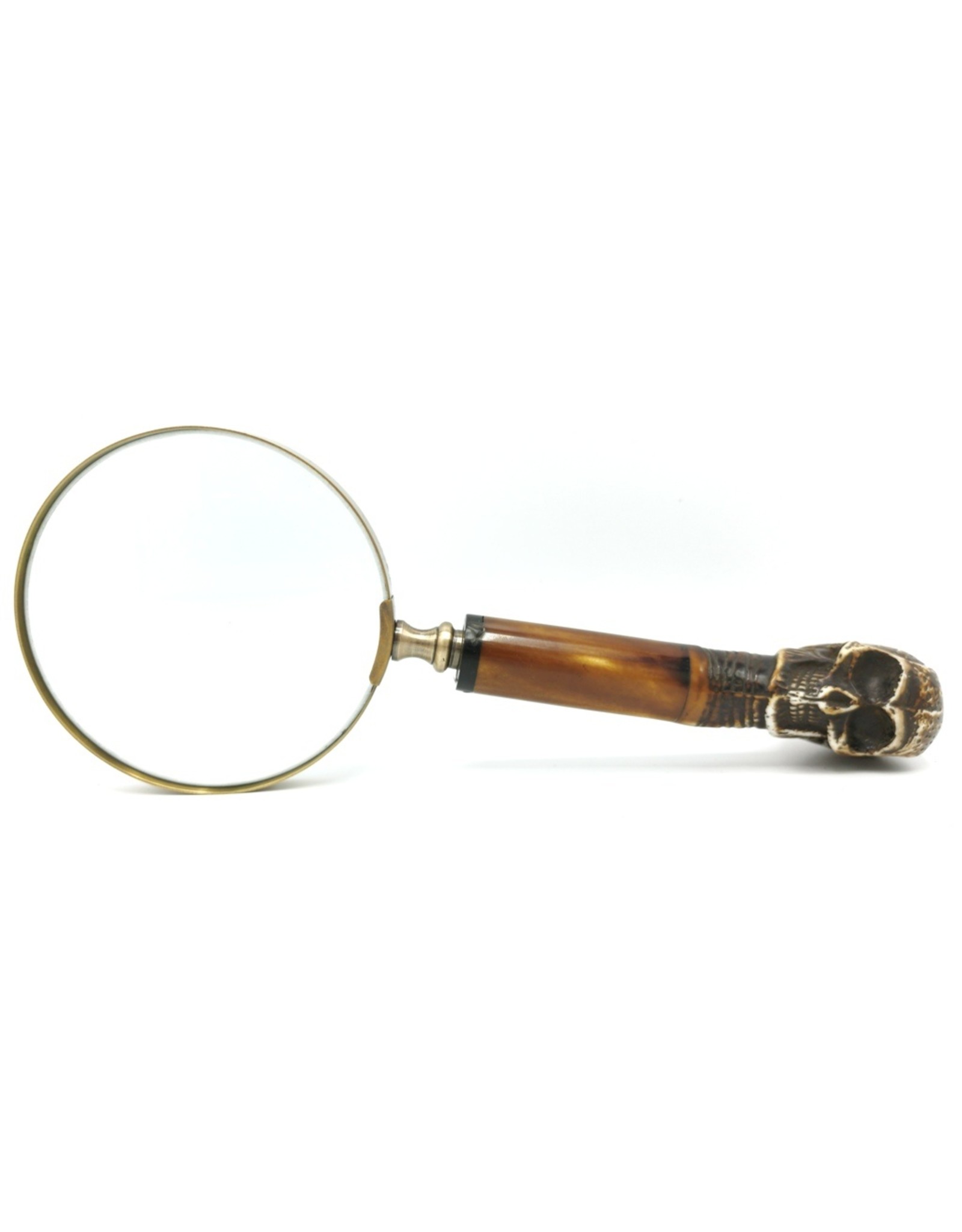 Trukado Gothic and Steampunk accessories - Gothic Magnifying Glass with Skull Handle