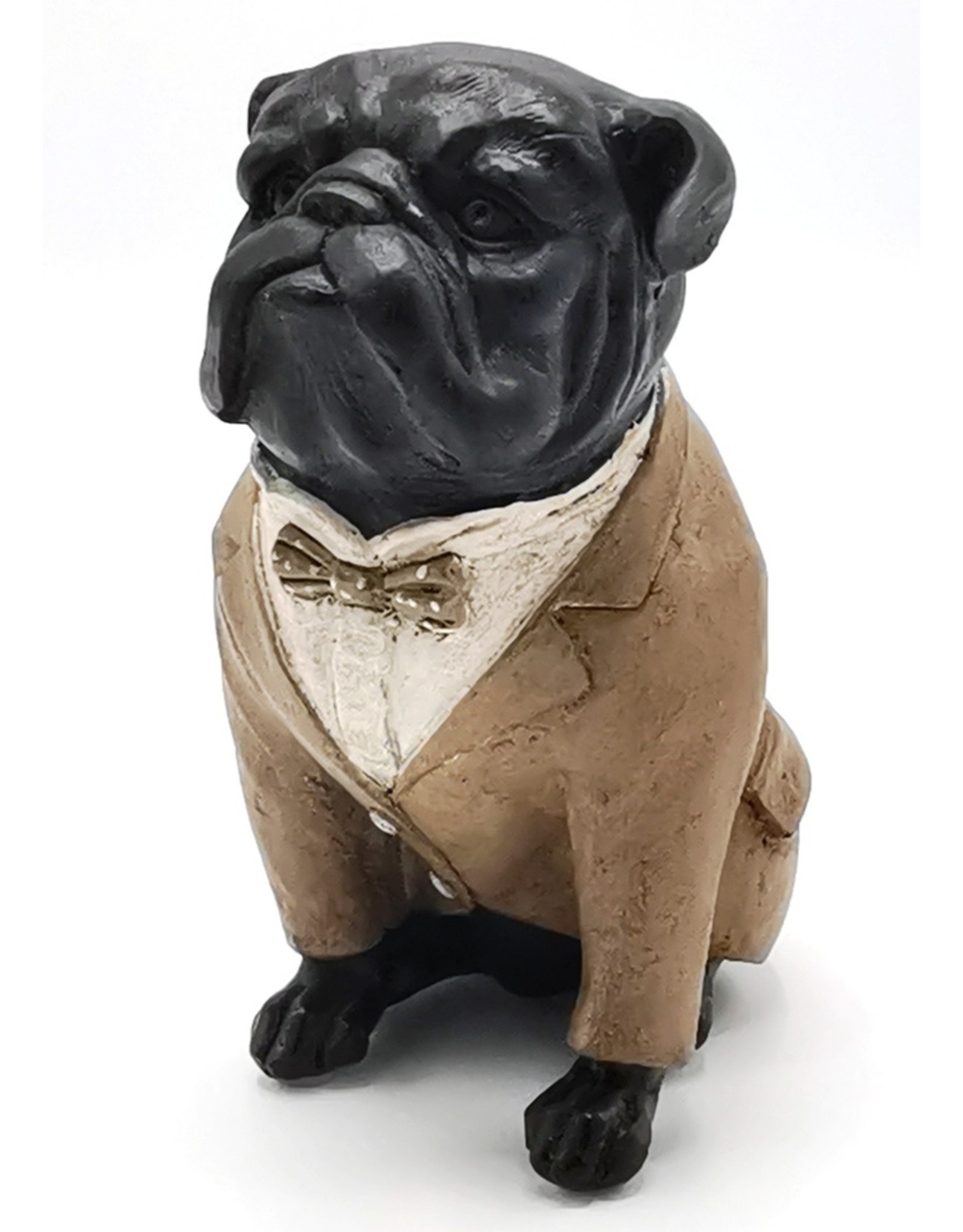 Trukado Giftware, beelden, collectables - Engelse Bulldog  Retro beeldje 16cm
