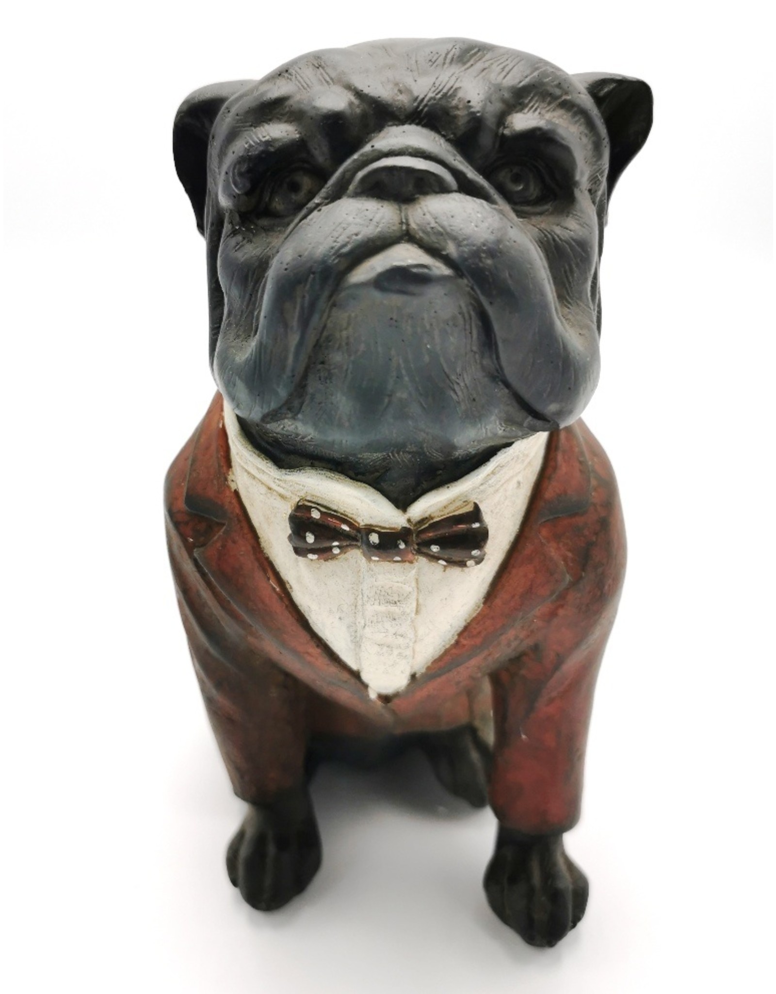 Trukado Giftware, beelden, collectables - Engelse Bulldog  Retro beeldje 16cm
