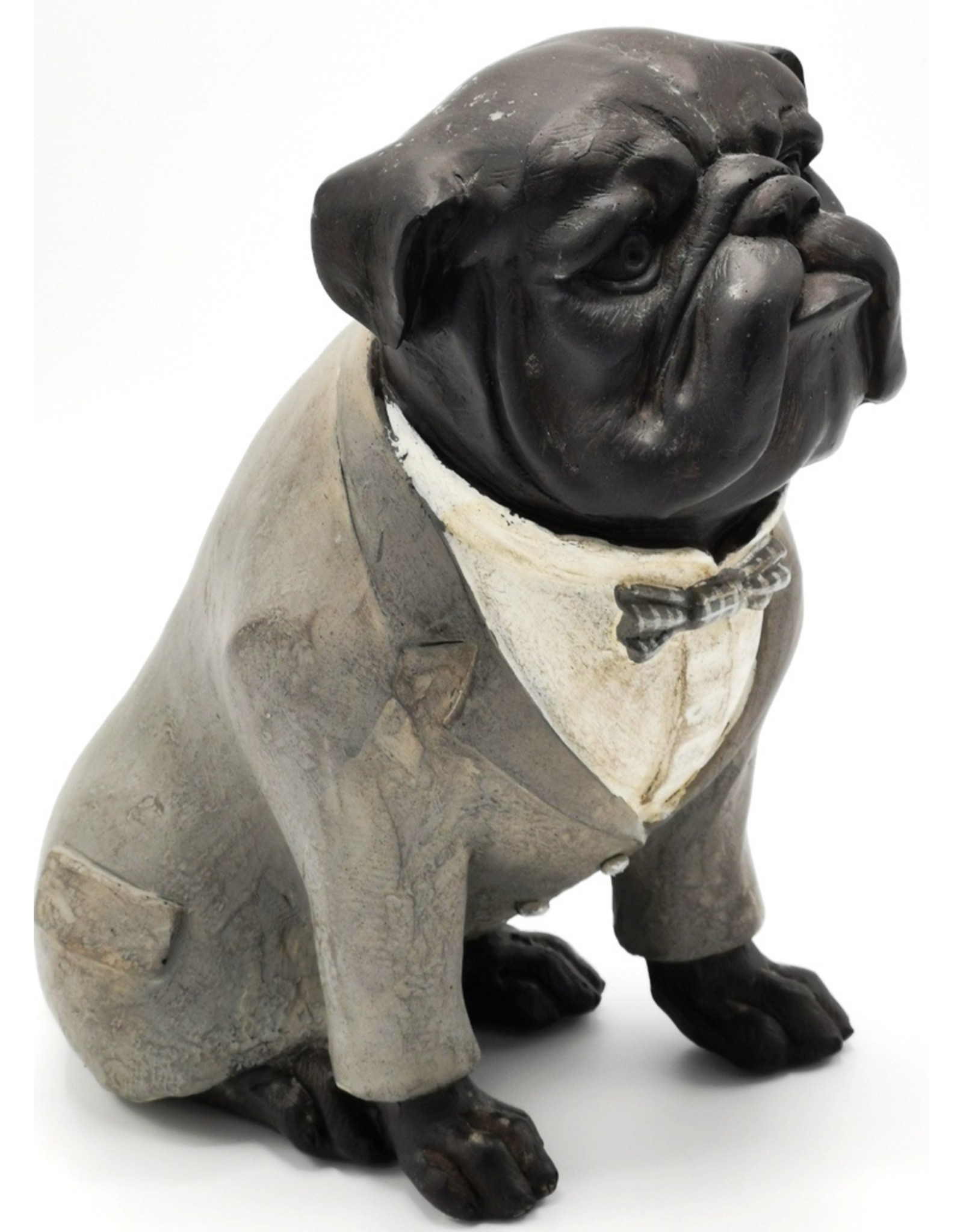 Trukado Giftware, beelden, collectables - Engelse Bulldog  Retro beeld 21cm