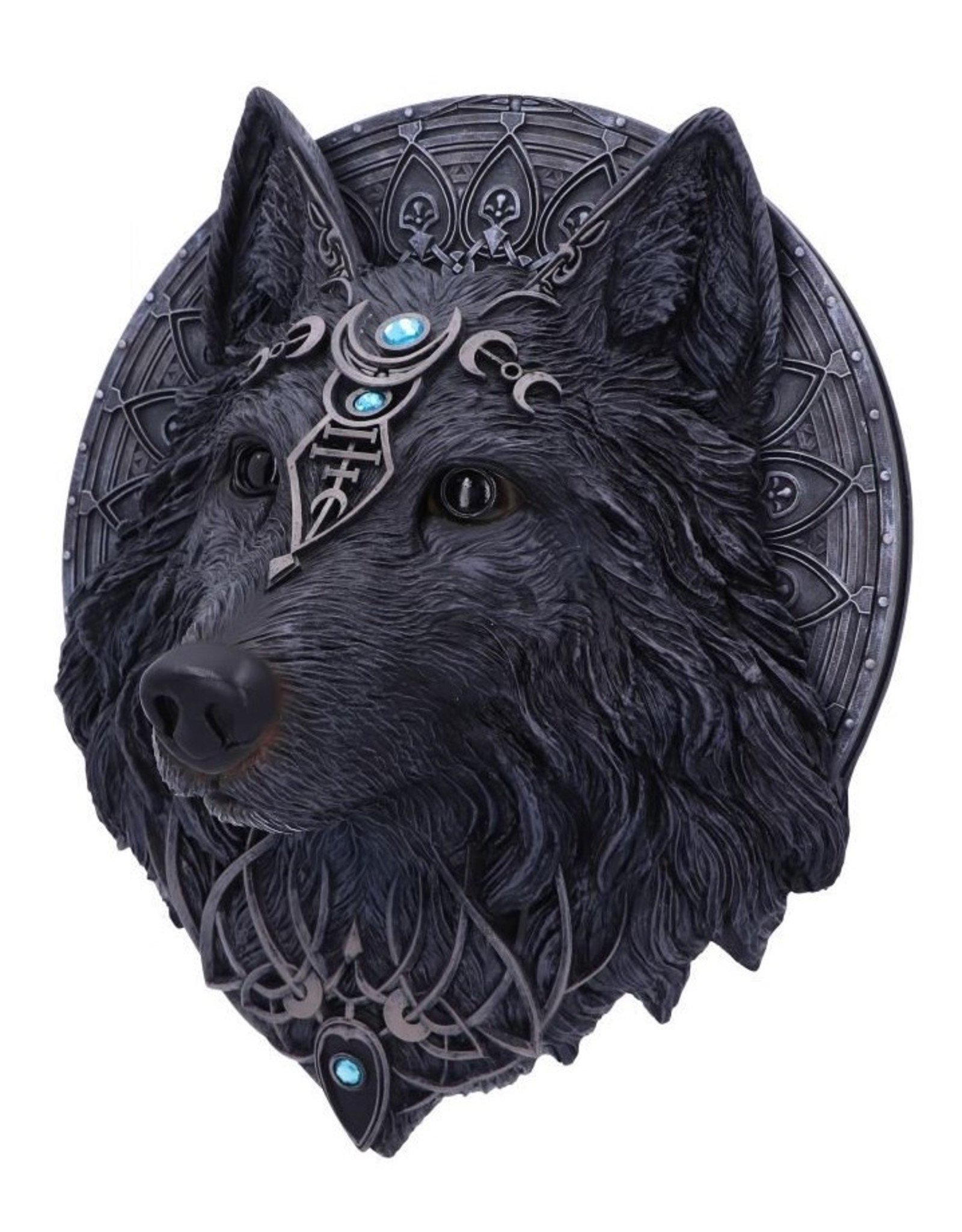 NemesisNow Giftware & Lifestyle -  Wolf Moon Wanddecoratie Nemesis Now