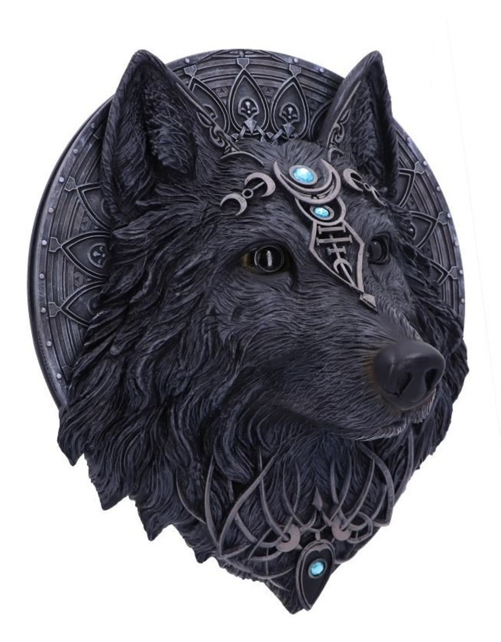 NemesisNow Giftware & Lifestyle -  Wolf Moon Wall plaque Nemesis Now
