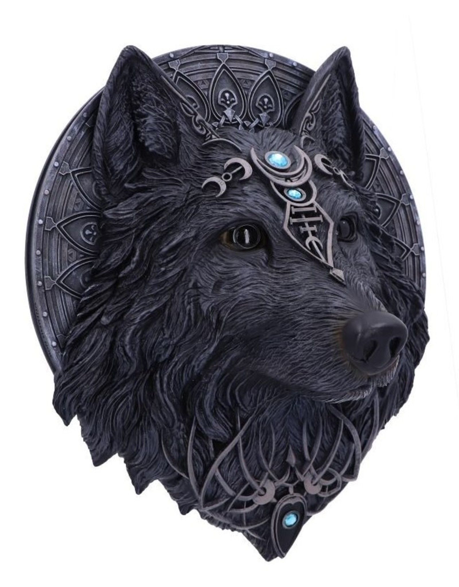 NemesisNow Giftware & Lifestyle -  Wolf Moon Wanddecoratie Nemesis Now