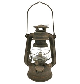 Trukado Storm lantern Vintagelook metal - small with LED light