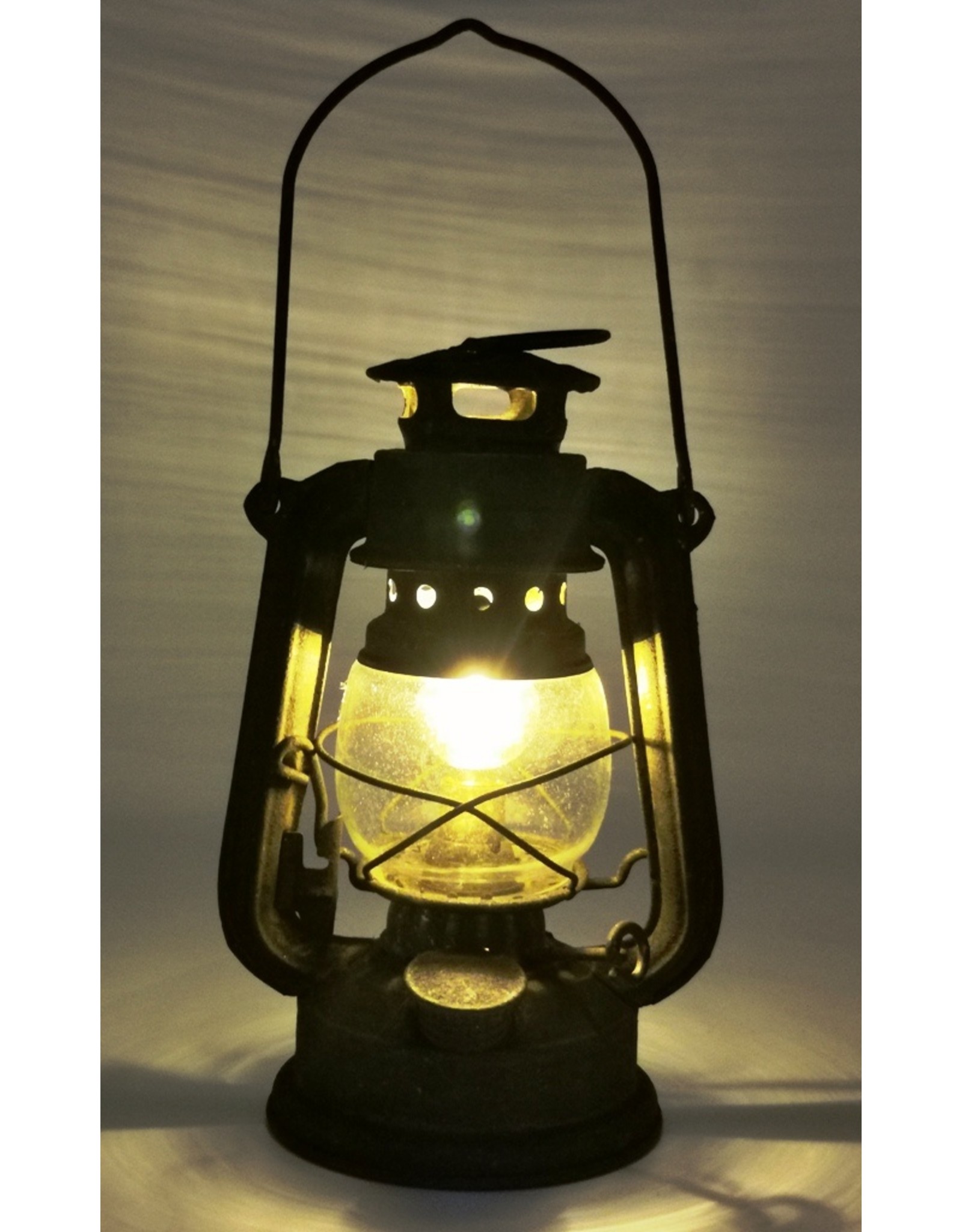 Trukado Miscellaneous -  Storm lantern Vintagelook metal small (LED light)