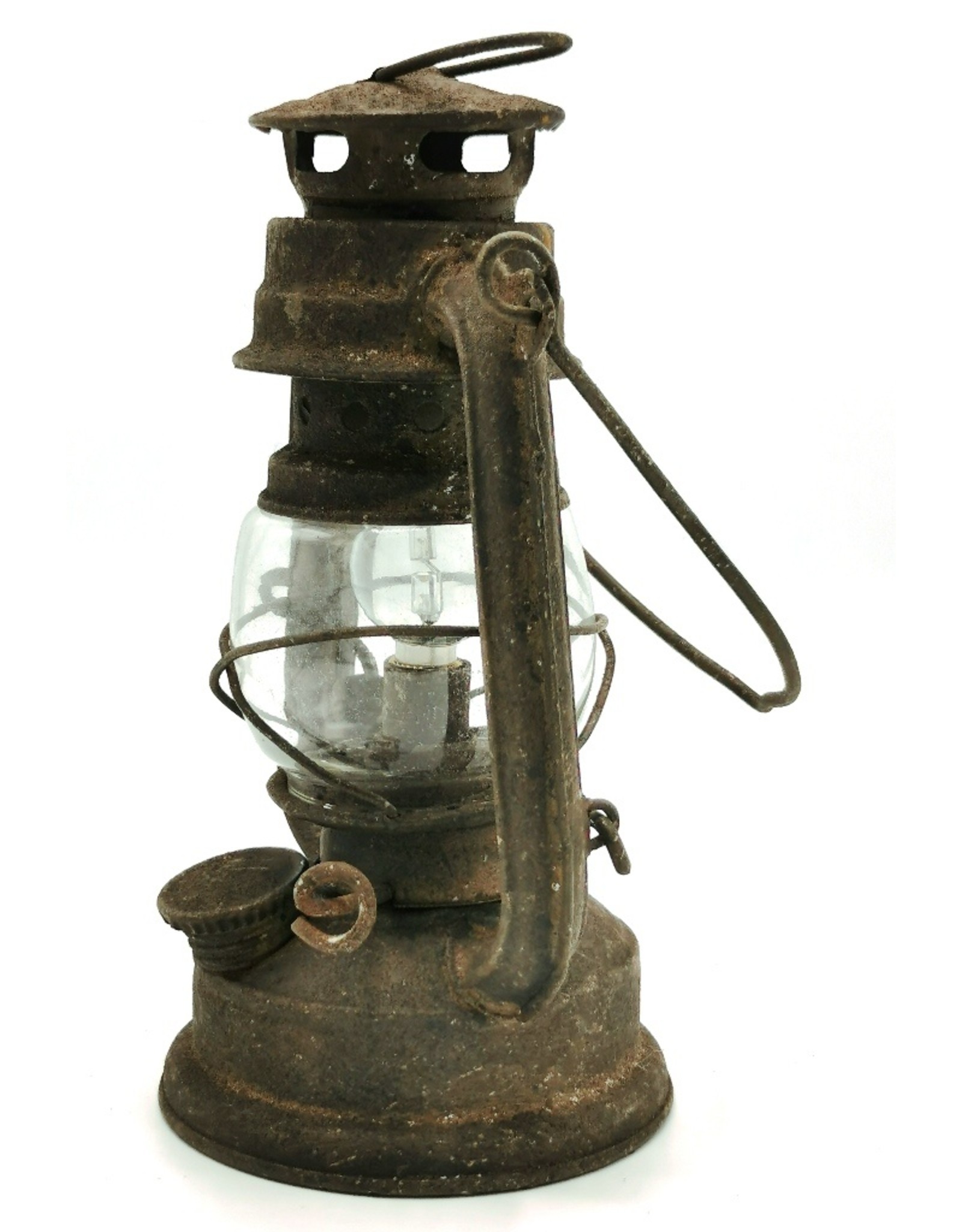 Trukado Miscellaneous -  Storm lantern Vintagelook metal small (LED light)
