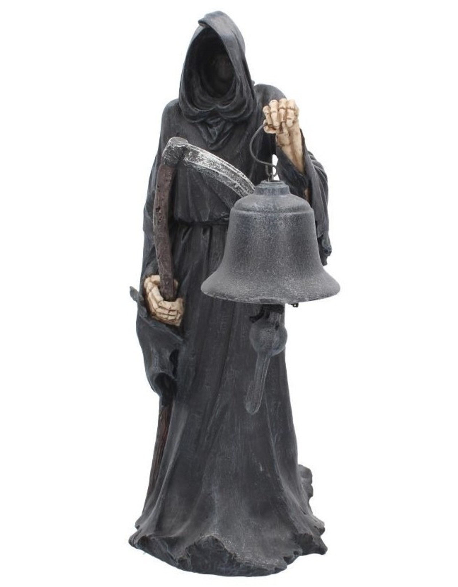 NemesisNow Giftware Beelden Collectables  - Reaper Beeld Whom the bell tolls 40cm