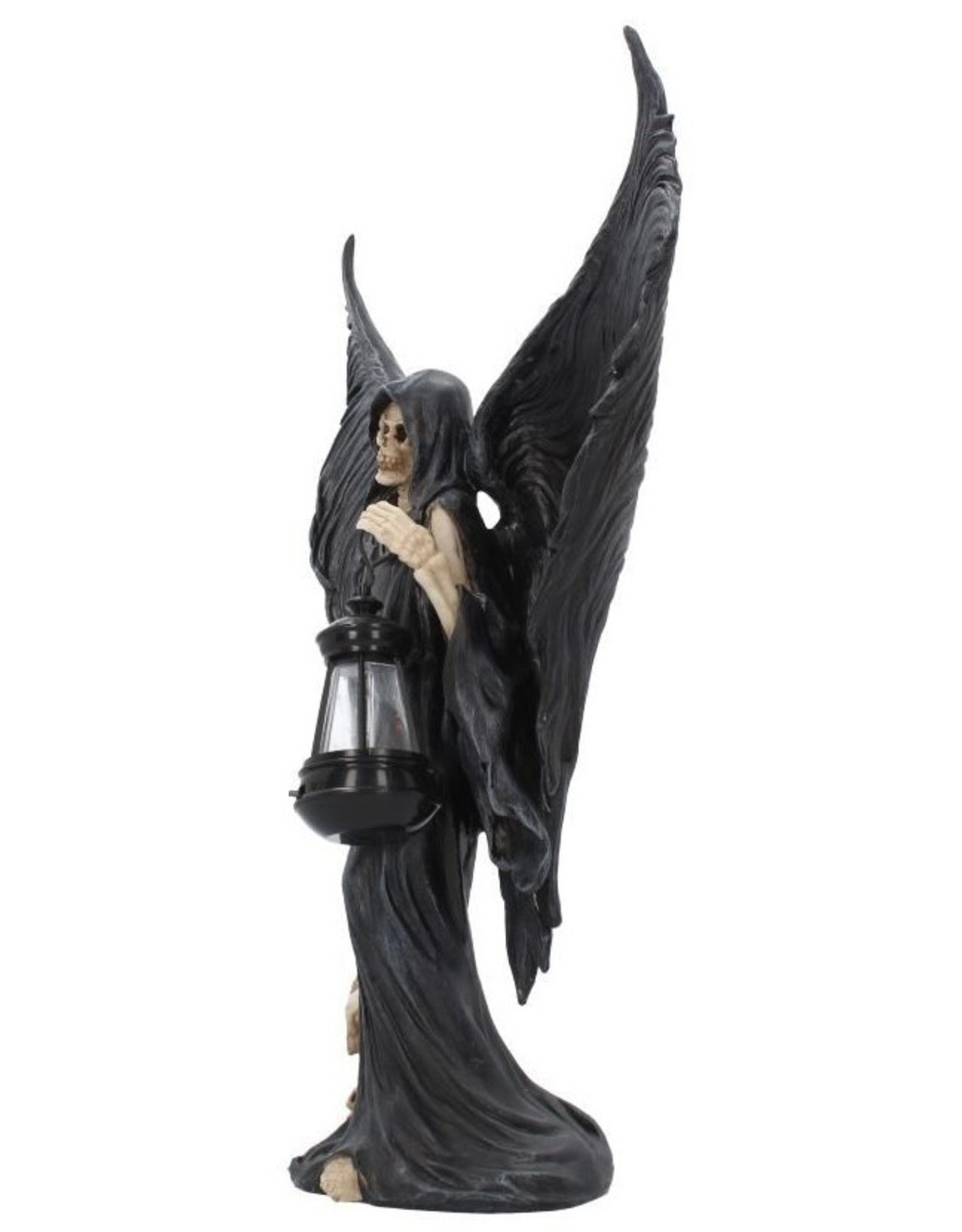 NemesisNow Giftware Beelden Collectables  - Beeld The reaper's search met echte lamp 34,5cm