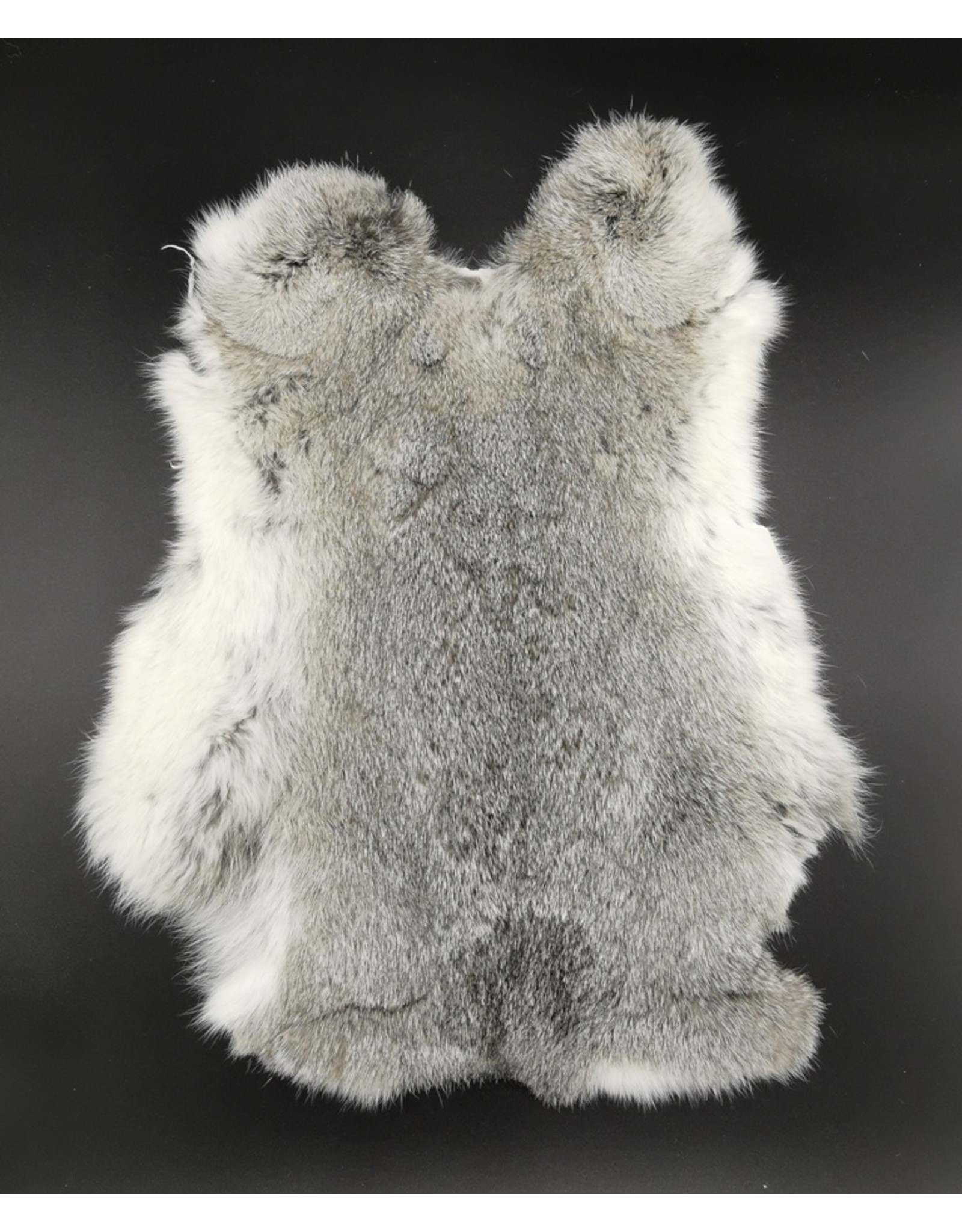 Mars&More Miscellaneous - Rabbit fur grey 30cm x 40cm (soft and odorless)