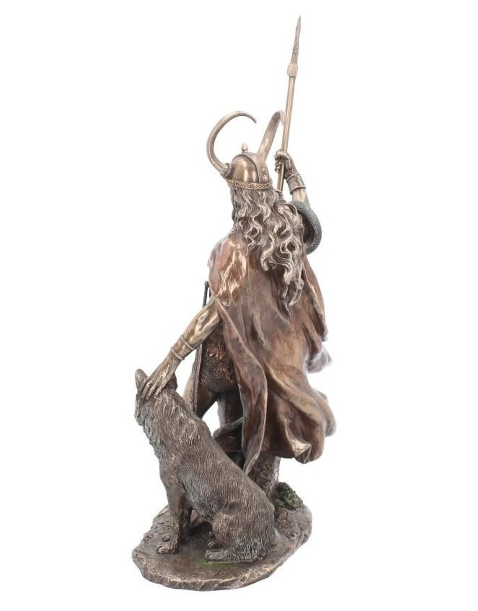 Veronese Design Giftware Figurines Collectables - Loki-Norse Trickster God Bronzed figurine 35cm
