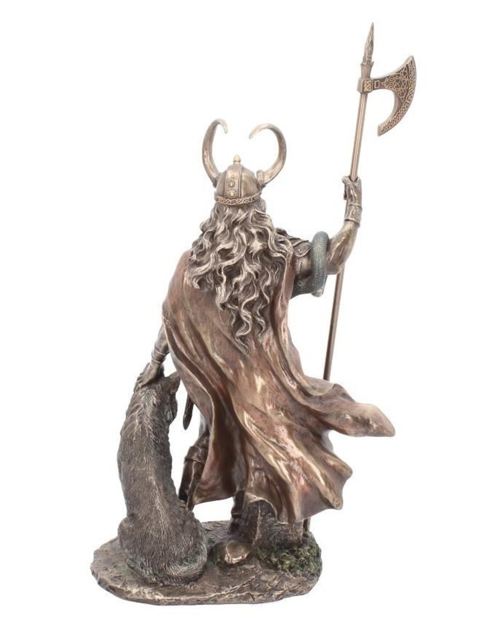 Veronese Design Giftware Figurines Collectables - Loki-Norse Trickster God Bronzed figurine 35cm