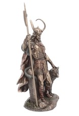 Veronese Design Giftware Beelden Collectables  - Loki-Norse Trickster God Gebronsd beeld 35cm