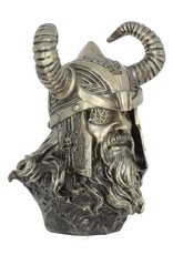 NemesisNow Giftware Beelden Collectables  - Odin gebronsd beeld buste 21,5cm