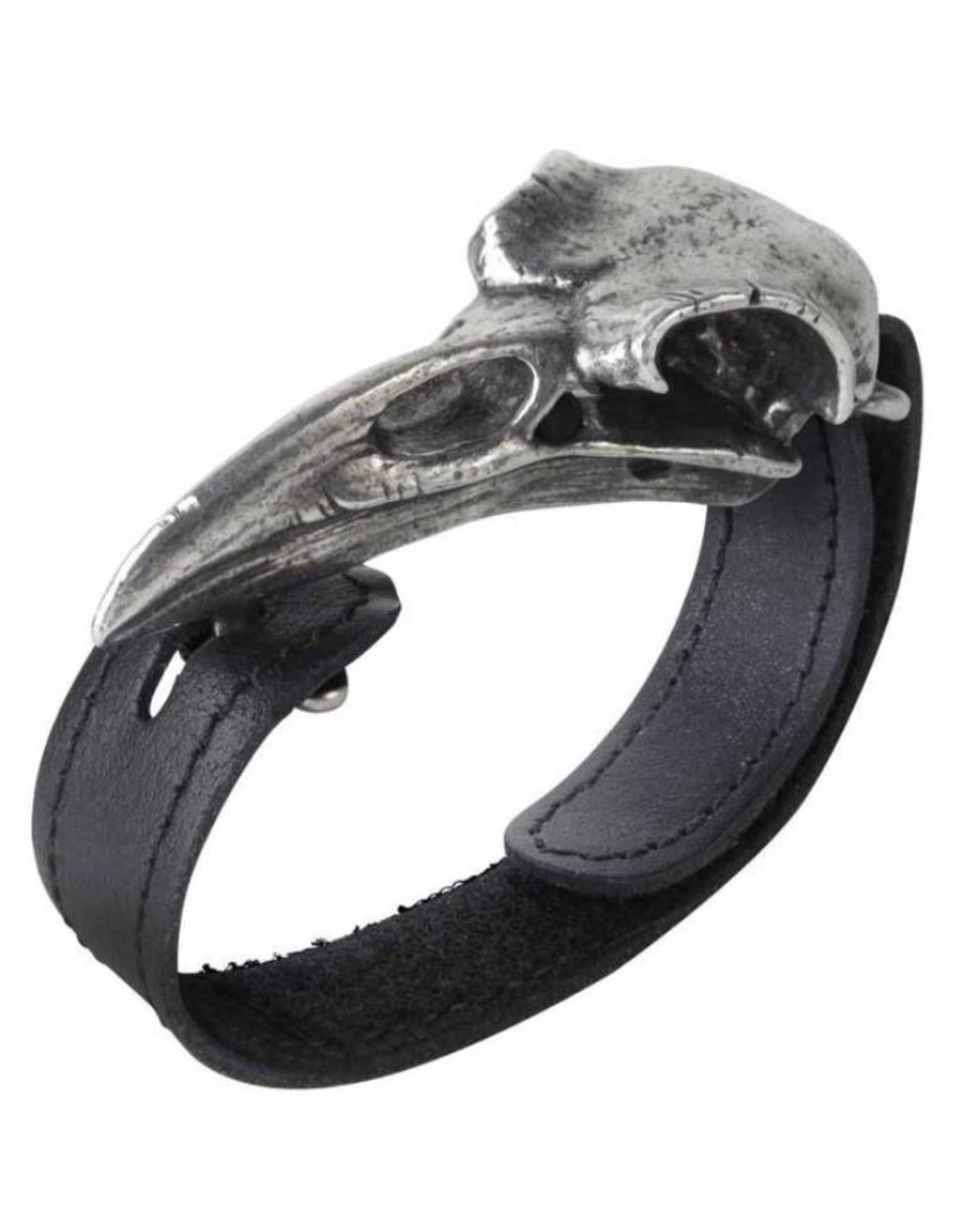 Alchemy Jewellery -  Raven's skull wristsrap "Rabeschadel" - Alchemy