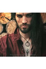 Alchemy Jewellery - Nordic stave wayfinder necklace Niu Heimar Vegvisir - Alchemy