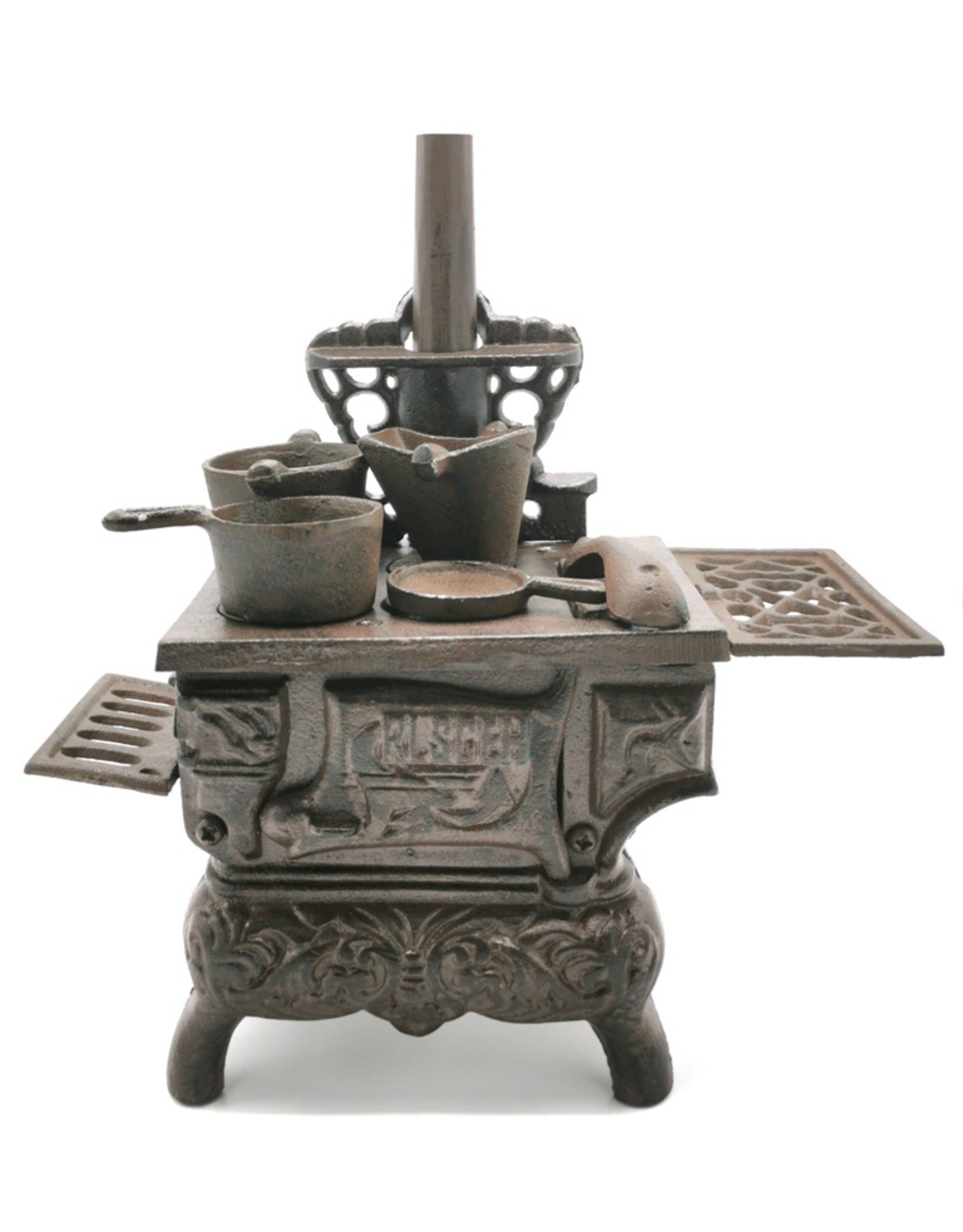 Trukado Miscellaneous - Miniature Cast Iron Stove Vintage look (medium)