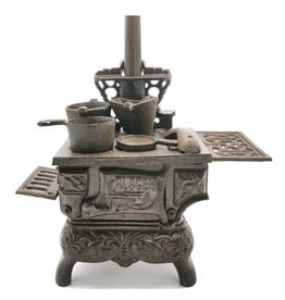 Trukado Miniature Cast Iron Stove Vintage look (medium)