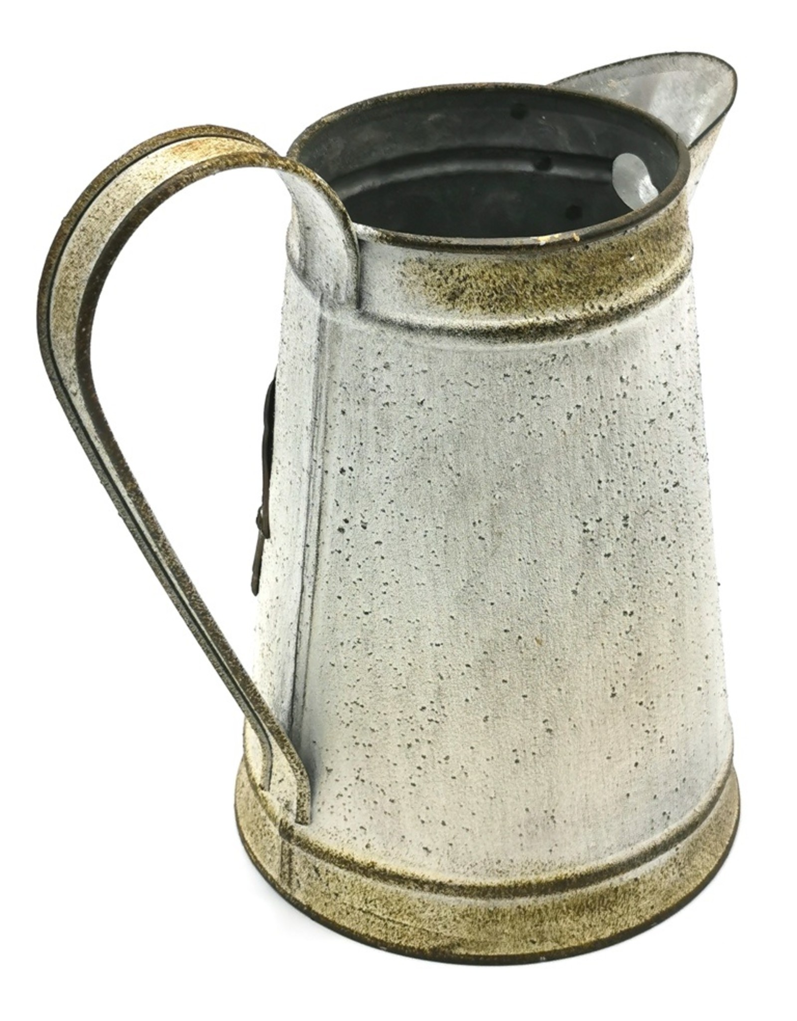 Rose Garden Miscellaneous - Rose Garden Jug - metal, brocante (white-brown)