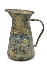 Trukado Miscellaneous - Milk Jug Antique Style with Bronze Accents, metal