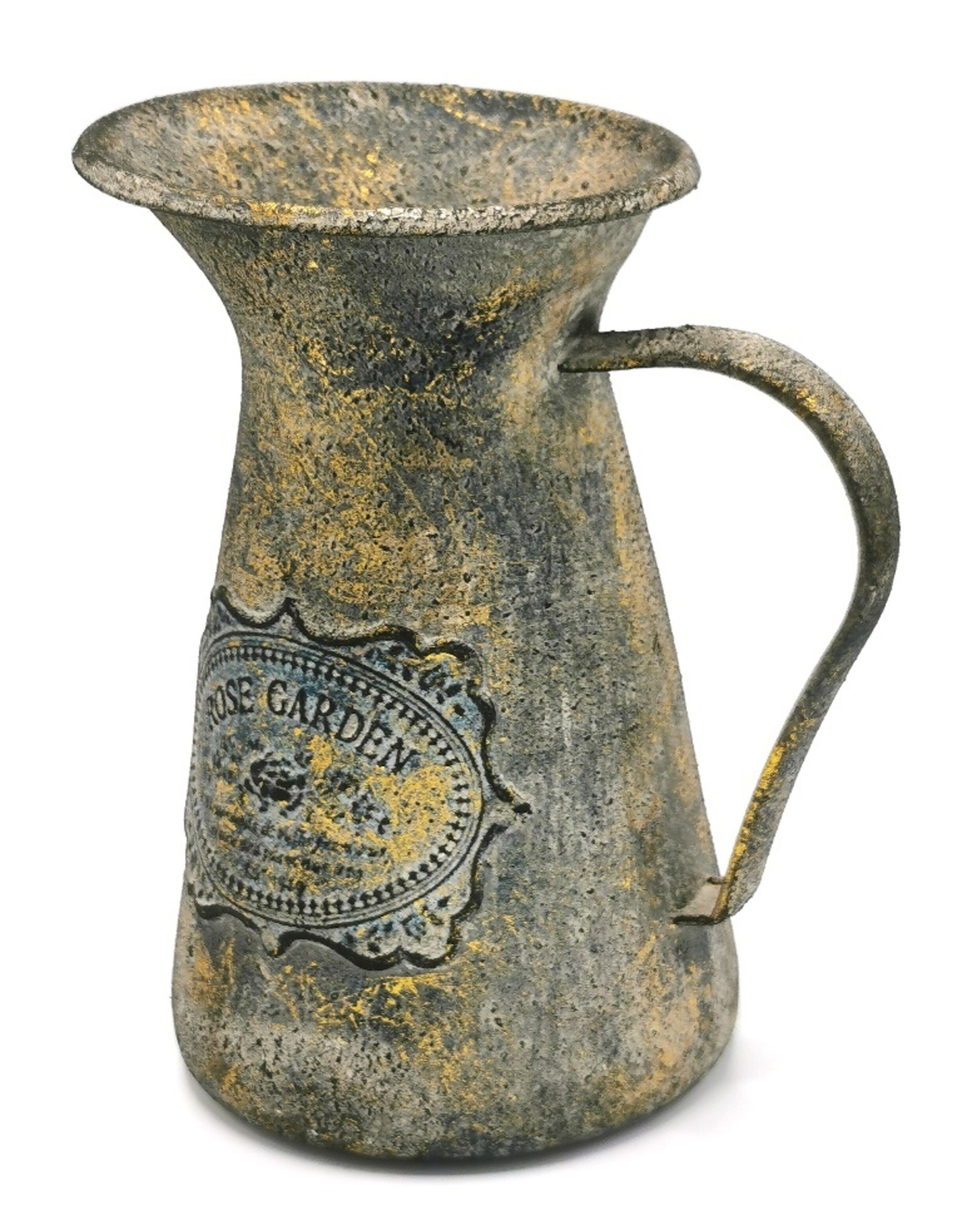 Trukado Miscellaneous - Milk Jug Antique Style with Bronze Accents, metal