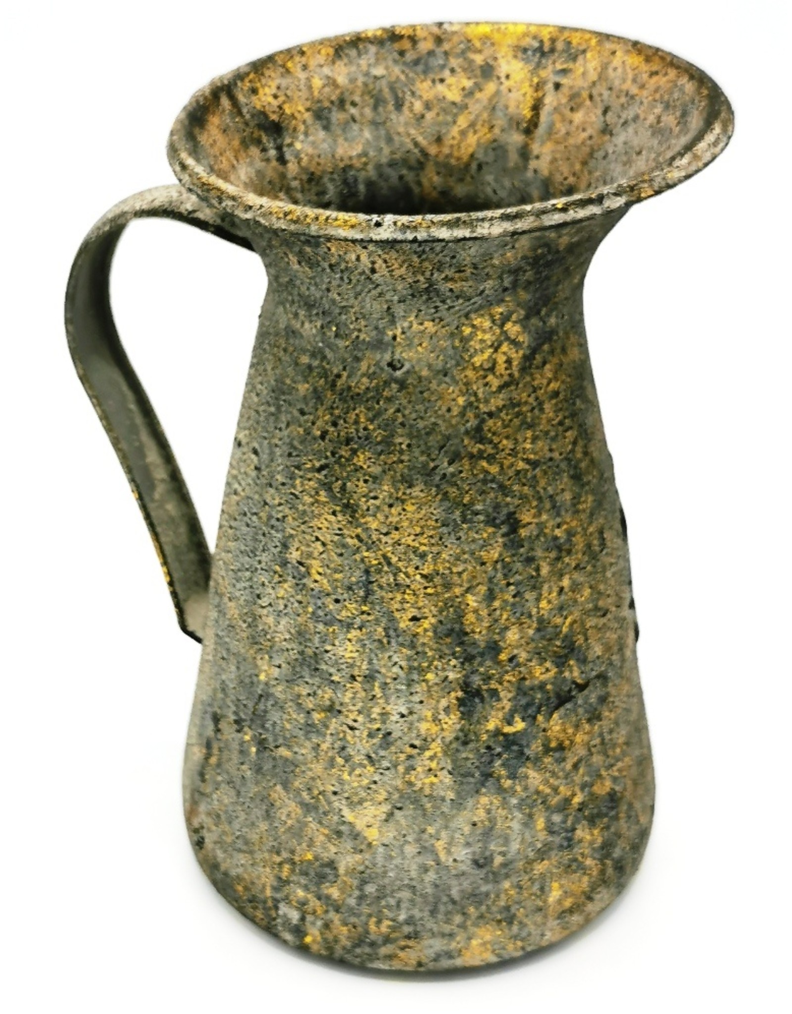 Trukado Miscellaneous - Milk Jug Antique Style with Bronze Accents, metal