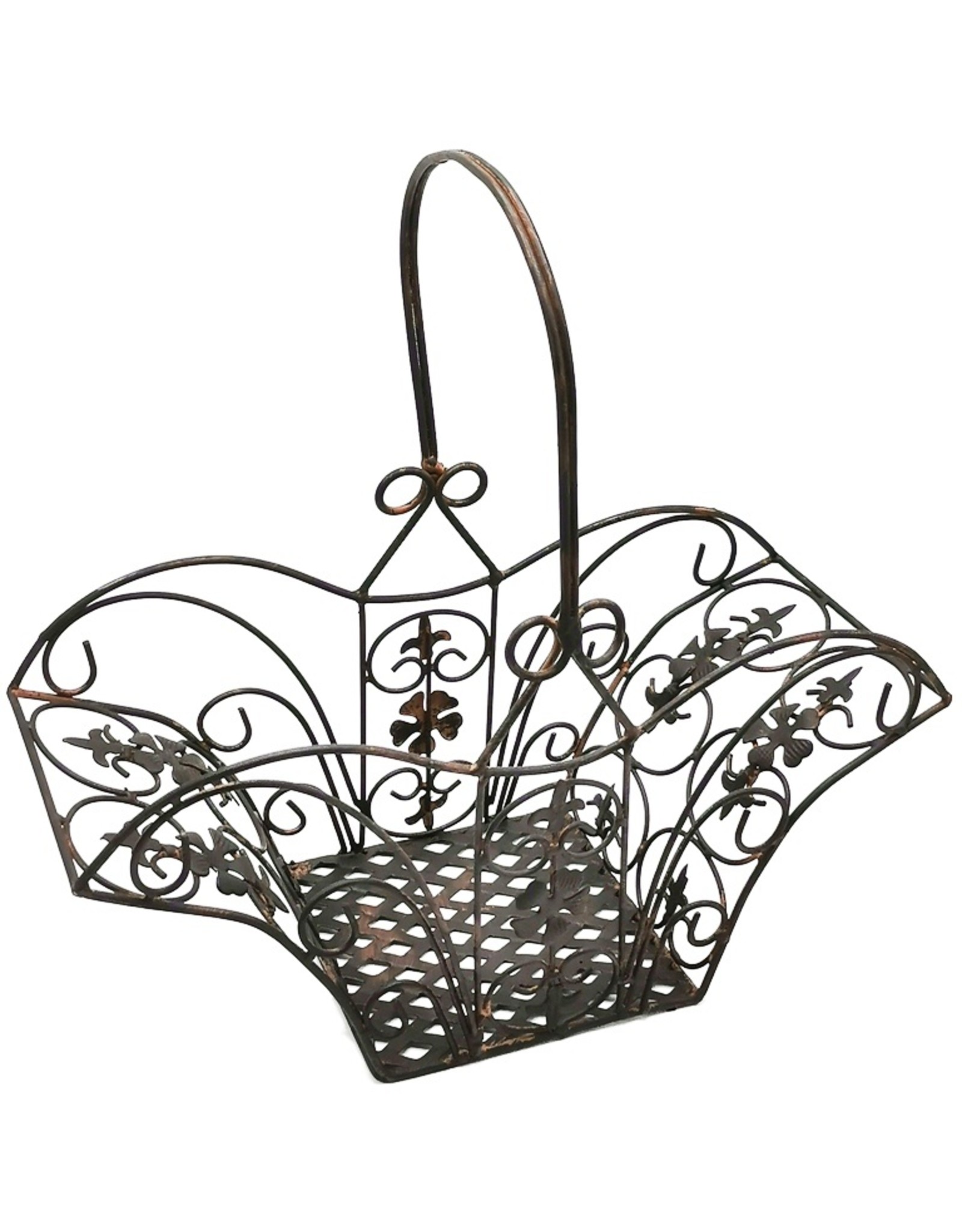 Trukado Miscellaneous - Iron Vintage basket 44cm