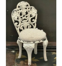 C&E Miniature chair Baroque style (pincushion)