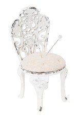 C&E Miscellaneous - Miniature chair Baroque style (pincushion)