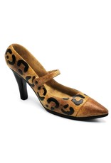 Dutch Style Giftware Figurines Collectables - Shoes with animal print decorative figurine