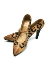 Dutch Style Giftware Figurines Collectables - Shoes with animal print decorative figurine