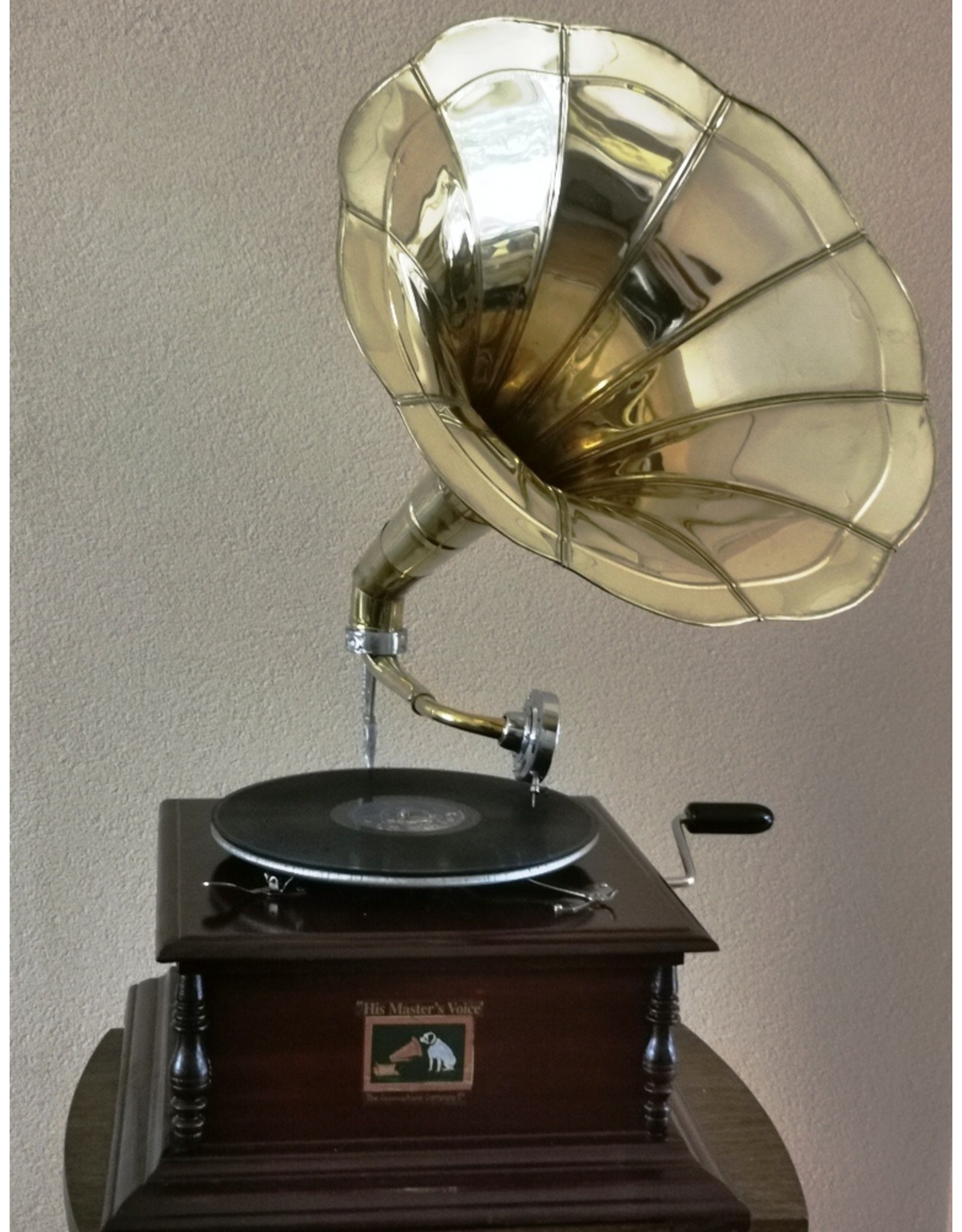 Grammofoon Miscellaneous - Grammofoon - Ouderwetse platenspeler met hoorn