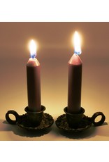 C&E Miscellaneous - Small candlestick Baroque, Iron - set of 2