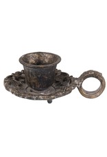 C&E Miscellaneous - Small candlestick Baroque, Iron - set of 2