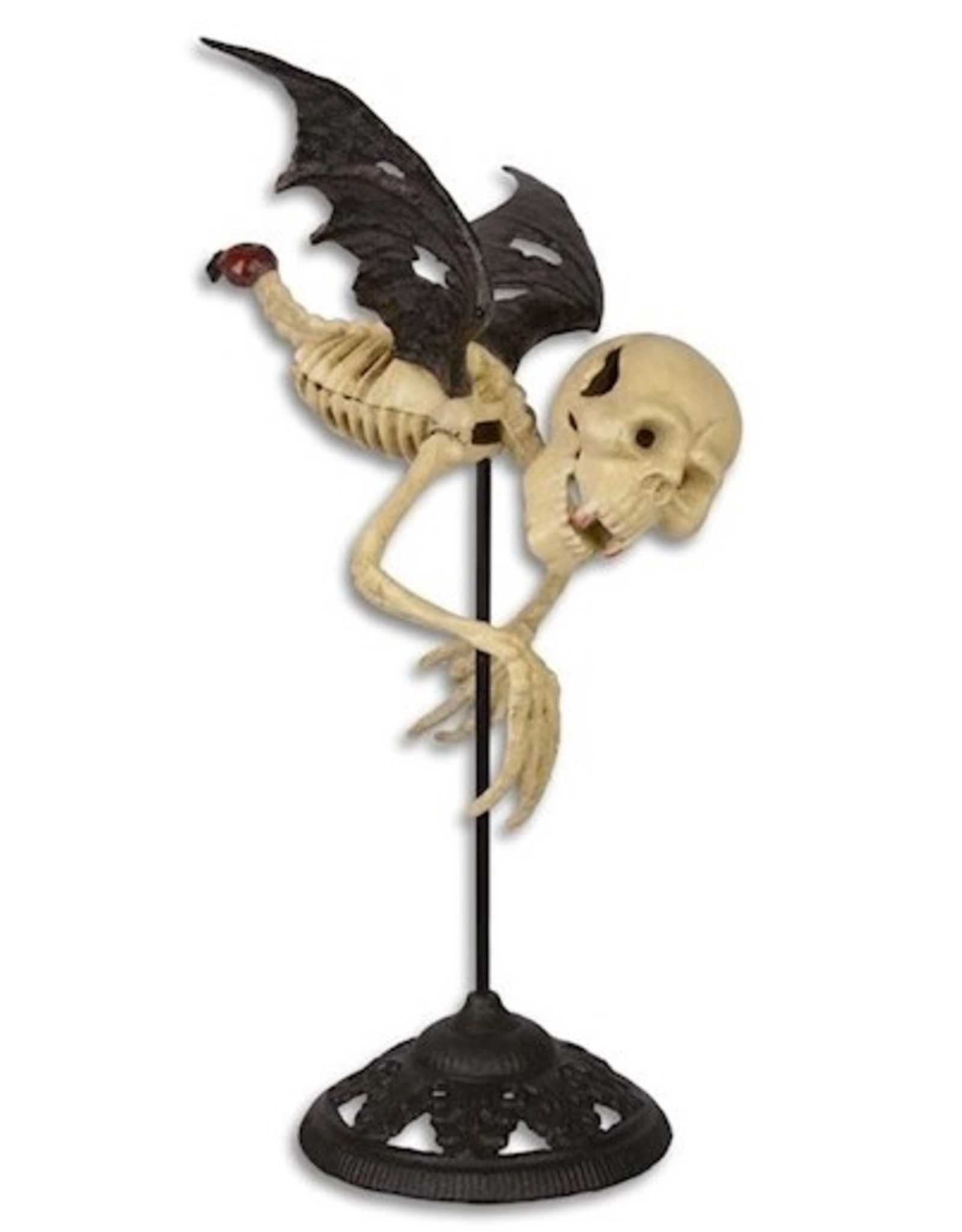 Trukado Reapers, skulls and dragons - Flying vampire skeleton on stand