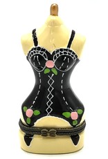 Meander BV Miscellaneous - Pillbox Bust in Corset - porcelain