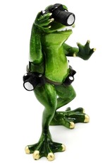 Goldbach Giftware Figurines Collectables - Frog photographer figurine - 17 cm, polyresin