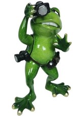 Goldbach Giftware Figurines Collectables - Frog photographer figurine - 17 cm, polyresin