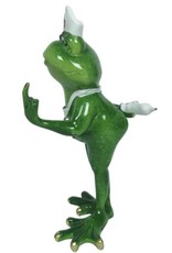 Goldbach Giftware, beelden, collectables - Kikker Verpleegster beeld - 19cm, polyresin