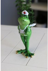 Goldbach Giftware Figurines Collectables - Frog Nurse figurine - 19cm, polyresin