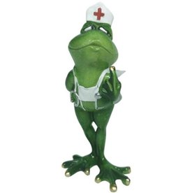 Goldbach Frog Nurse figurine - 19cm, polyresin
