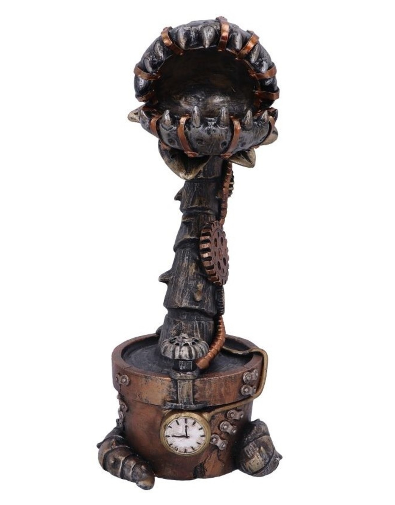 NemesisNow Giftware Beelden Collectables  - Steampunk vleesetende plant beeld 24,3cm