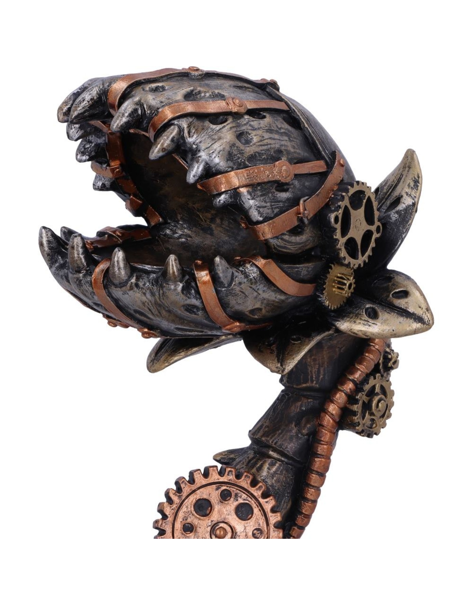 NemesisNow Giftware Beelden Collectables  - Steampunk vleesetende plant beeld 24,3cm