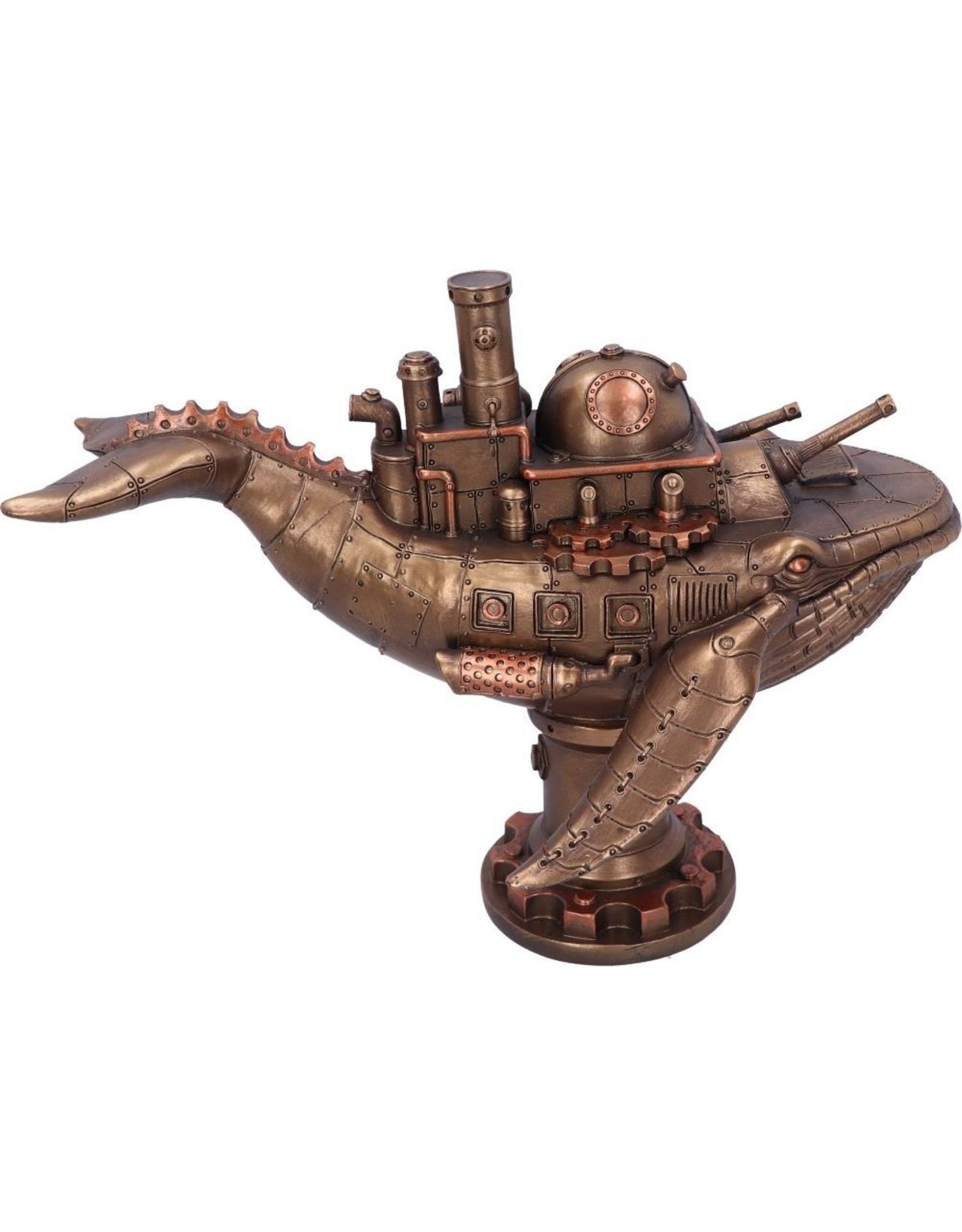 Veronese Design Giftware Figurines Collectables - Steampunk  Submarine Whale Figurine