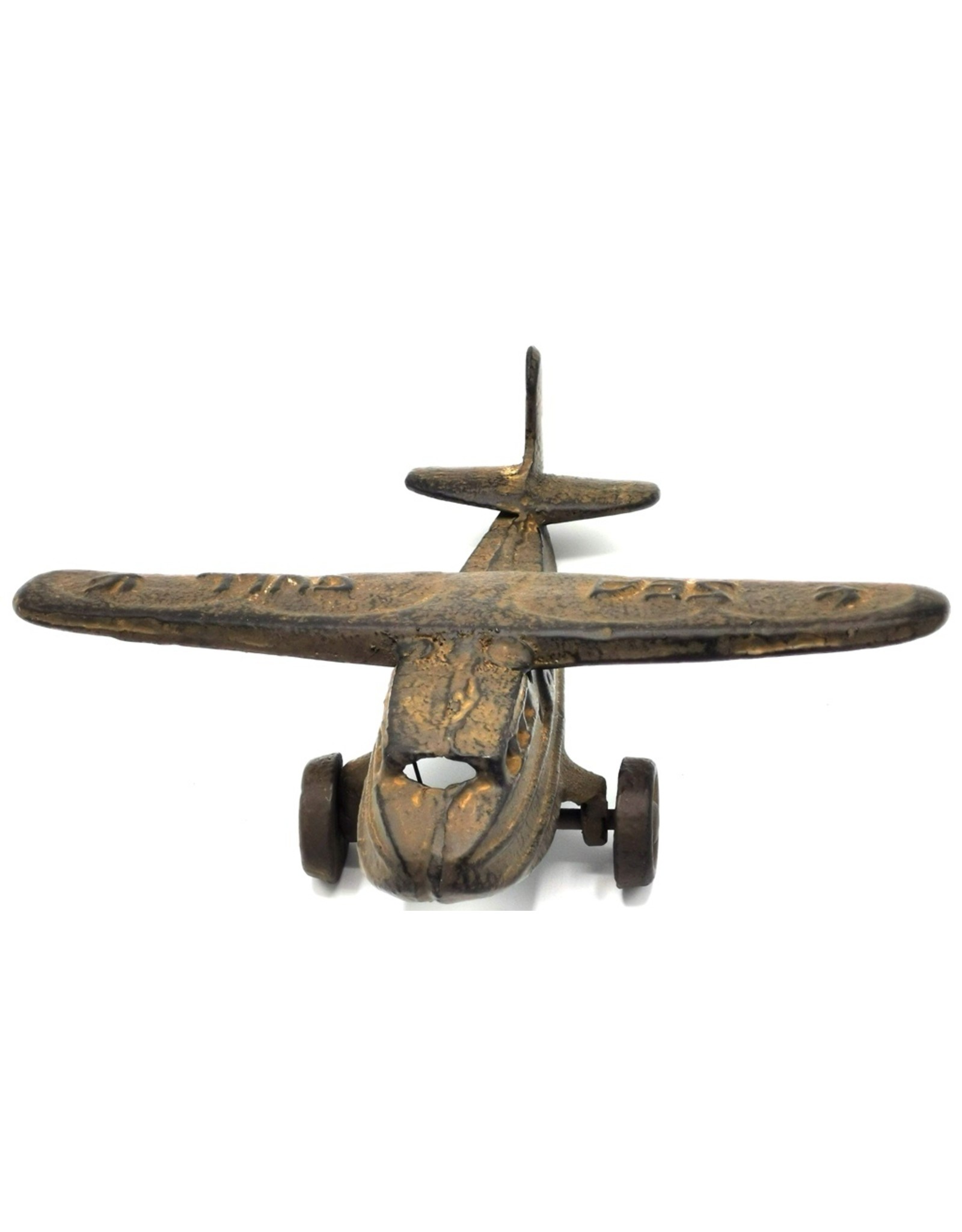 Trukado Giftware Figurines Collectables - Miniature Aeroplane Vintage look, cast iron